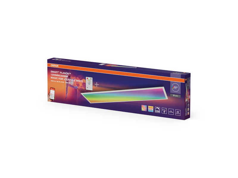Osram SMART+ Planon Magic 3600lm 36W/RGB+827-865 1200X300mm WiFi