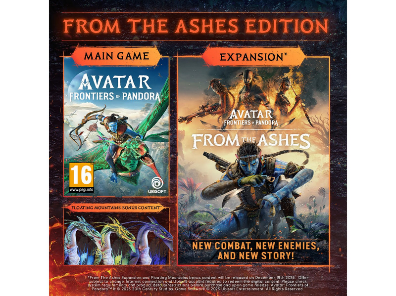 Avatar: Frontiers of Pandora (From the Ashes Edition) - Sony PlayStation 5 - Action/Abenteuer - PEGI 16