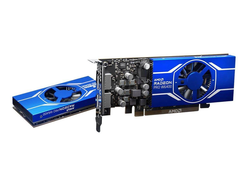 AMD Radeon Pro W6400 - 4GB GDDR6 RAM - Grafikkarte