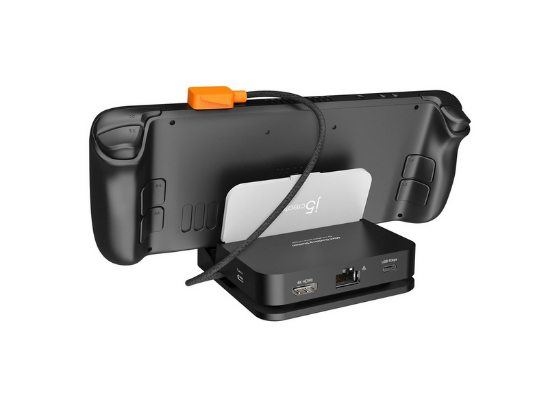 j5create Omni Side Dock for Nintendo Switch 2 and Steam Deck