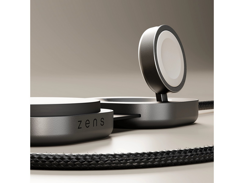 ZENS Charging Cable USB C-C Pro 3 - Magnetic Wireless Charger - Black