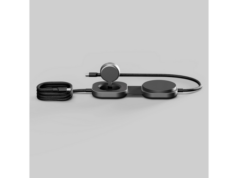 ZENS Charging Cable USB C-C Pro 3 - Magnetic Wireless Charger - Black