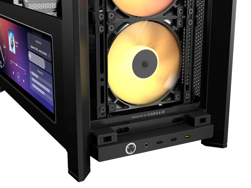 Corsair FRAME 4000D LCD RS ARGB - Gehäuse - Miditower - Schwarz