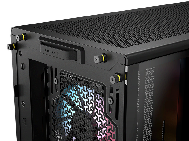 Corsair FRAME 4000D LCD RS ARGB - Gehäuse - Miditower - Schwarz