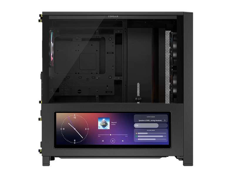 Corsair FRAME 4000D LCD RS ARGB - Gehäuse - Miditower - Schwarz