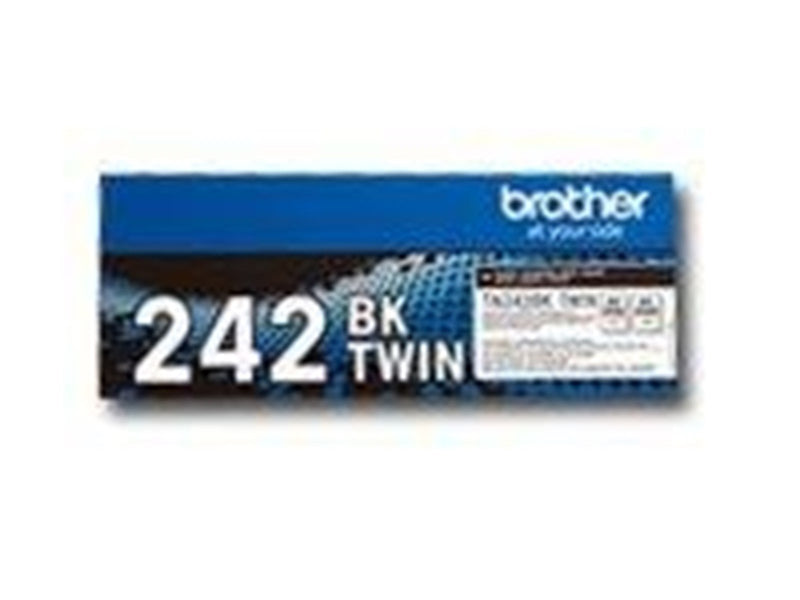 Brother TN 242 BKTWIN - Tonerpatrone Schwarz