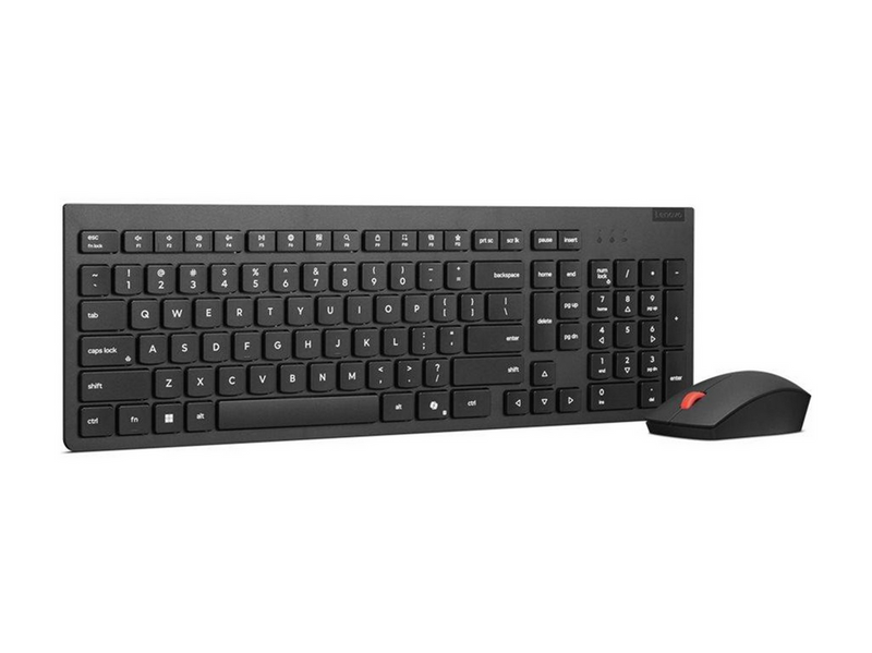 Lenovo Essential Wireless Combo Gen 2 - Tastatur & Maus Set - Nordic ISO - Schwarz