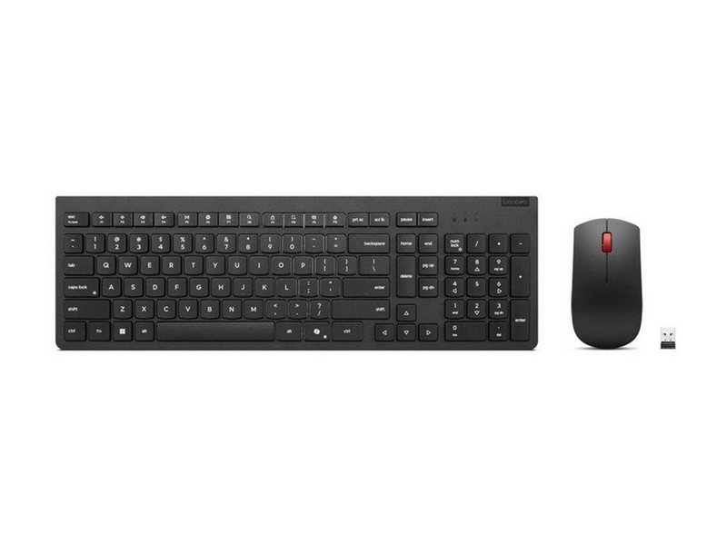 Lenovo Essential Wireless Combo Gen 2 - Tastatur & Maus Set - Nordic ISO - Schwarz