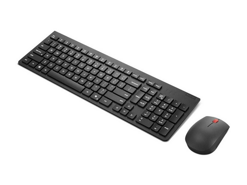 Lenovo Essential Wireless Combo Gen 2 - Tastatur & Maus Set - Nordic ISO - Schwarz