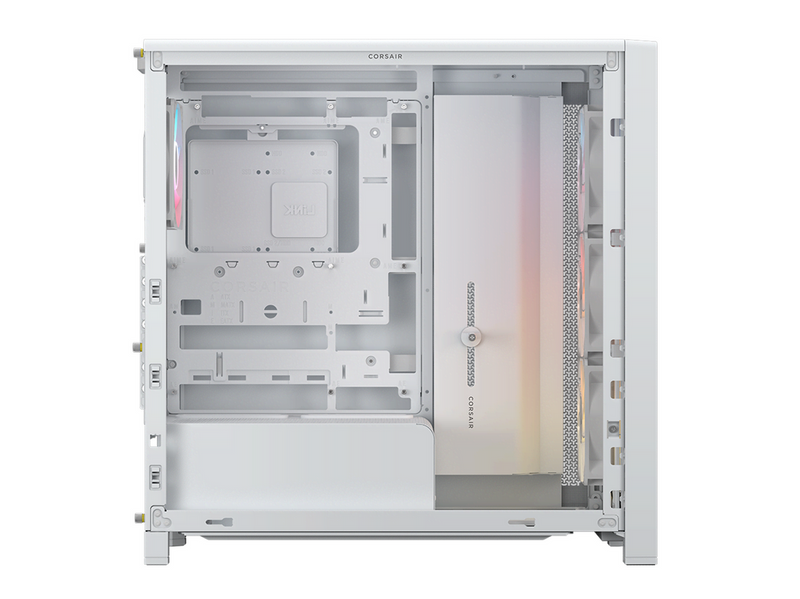 Corsair FRAME 4000D LCD RS ARGB - Gehäuse - Miditower - Weiß