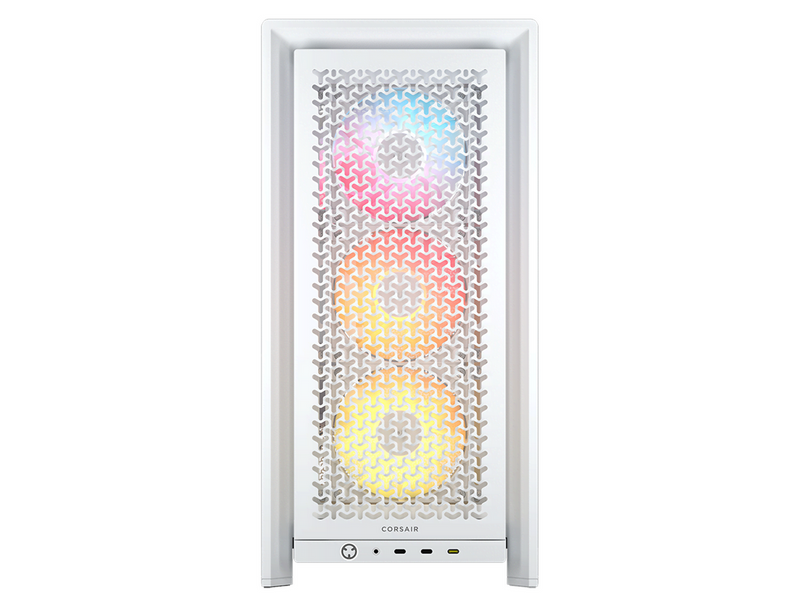 Corsair FRAME 4000D LCD RS ARGB - Gehäuse - Miditower - Weiß