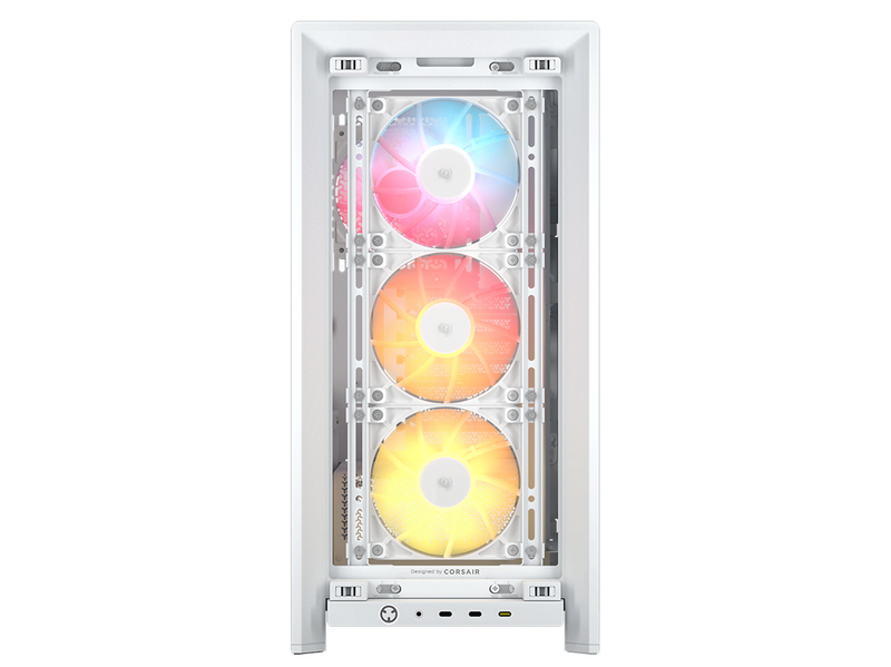 Corsair FRAME 4000D LCD RS ARGB - Gehäuse - Miditower - Weiß