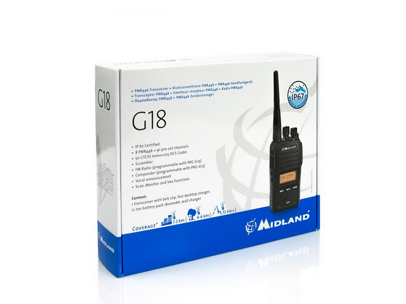 MIDLAND G18 Pro Black
