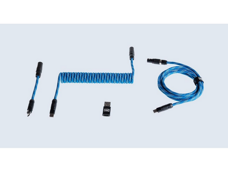 Wooting Premium Cable Set - Ocean Blue - Upgrade-Zubehör - Blau