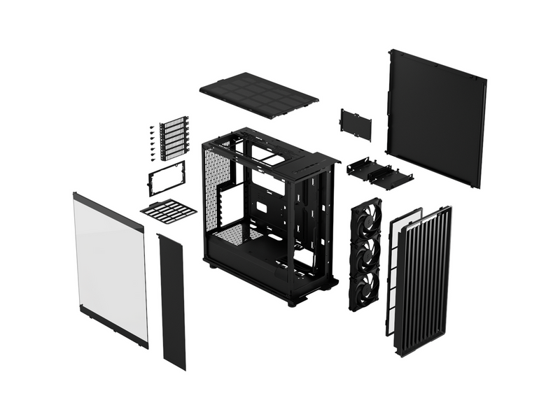 Fractal Design North Momentum Edition - Gehäuse - Miditower - Schwarz