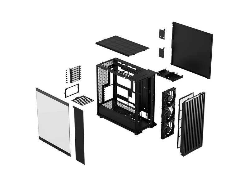 Fractal Design North XL Momentum Edition - Gehäuse - Miditower - Schwarz