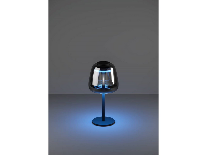 EGLO ALFERO-Z TISCH RGB/CCT 1000LM SCHWARZ/CHROM/TRANSP.