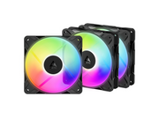 Arctic P12 Pro Reverse A-RGB - 3 Pack - Gehäuselüfter - 120mm - Schwarz