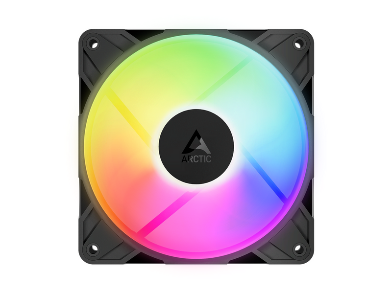 Arctic P12 Pro Reverse A-RGB - 3 Pack - Gehäuselüfter - 120mm - Schwarz