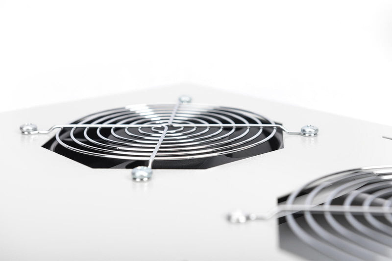 Digitus Dachlüftermodule für 19' Unique Schränke 4 Lüfter RAL7035 grau (DN-19 FAN-4-SRV)