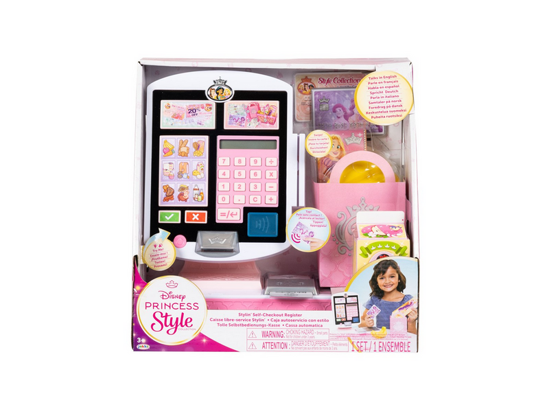 Jakks DISNEY PRINCESS Self-Checkout Cash Register