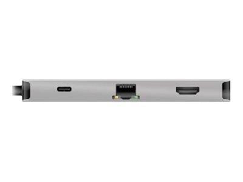 Club 3D USB Gen1 Type-C 9-in-1 hub - docking station - USB-C - VGA HDMI - GigE