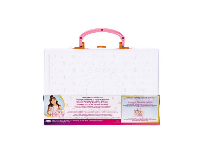 Jakks DISNEY PRINCESS Trendy Makeup Tools & Tote