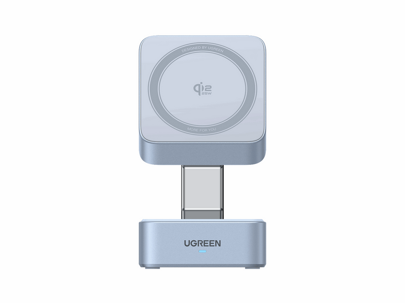 UGREEN MagFlow Qi2.2 25 W 2-in-1 Magnetic Wireless Charger