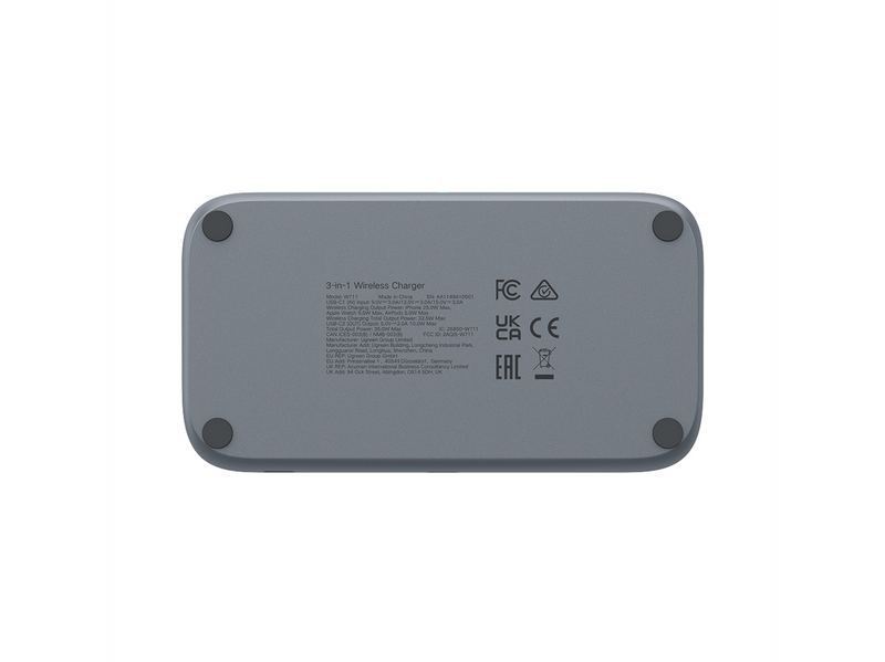 UGREEN MagFlow Qi2.2 25 W 3-in-1 Magnetic Wireless Charger Station