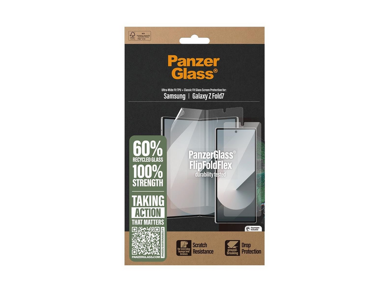 PanzerGlass Screen Protector Samsung Galaxy Z Fold7 | Glass & Film