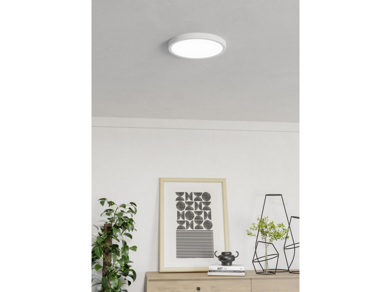 EGLO FUEVA 6 PLAFOND Ø280 CCT 14.2W 2000LM WEISS