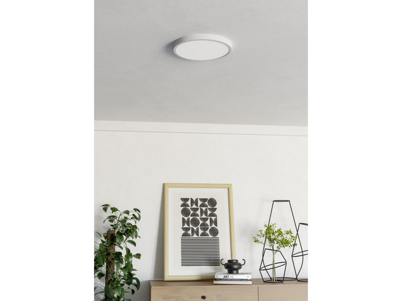 EGLO FUEVA 6 PLAFOND Ø280 CCT 14.2W 2000LM WEISS