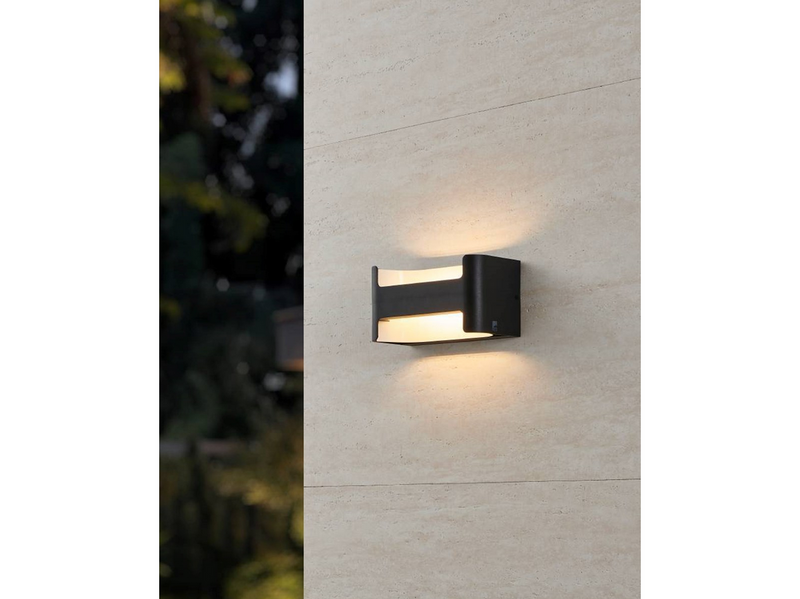 EGLO PASSIRANO AUSSENWAND 5W 500LM IP44 SCHWARZ