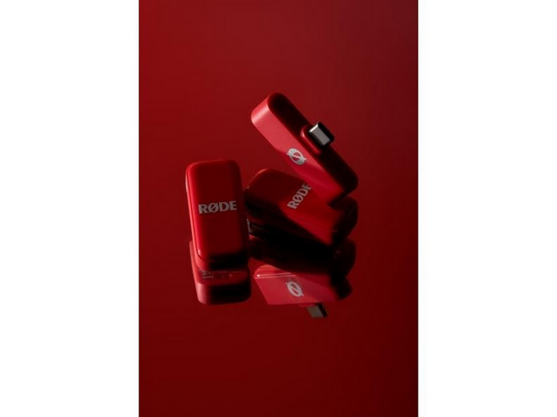 Røde Wireless Micro - USB-C - Rot