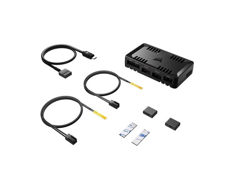 Corsair COMMANDER DUO Lighting and Fan Controller – ARGB and iCUE LINK Hybrid