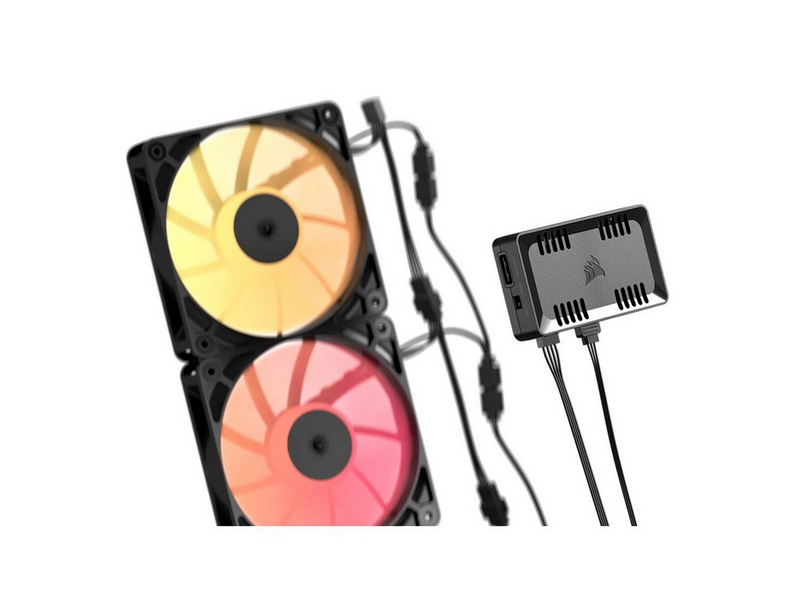 Corsair COMMANDER DUO Lighting and Fan Controller – ARGB and iCUE LINK Hybrid
