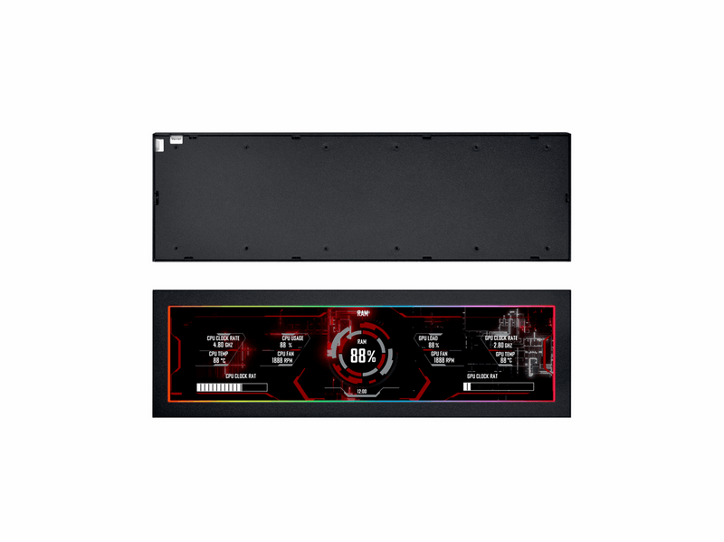 Lian Li 8.8" Universal Screen Black