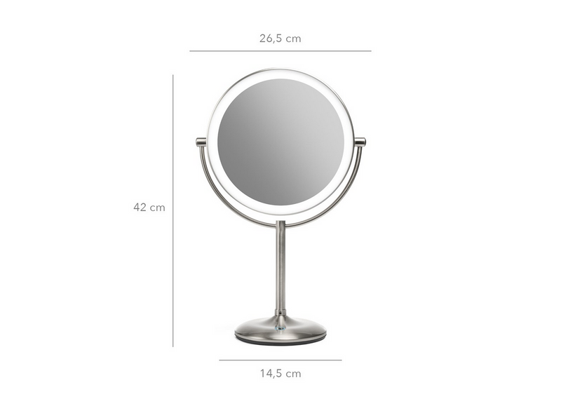 Gillian Jones Smart makeup-spejl med 15x forstørrelse