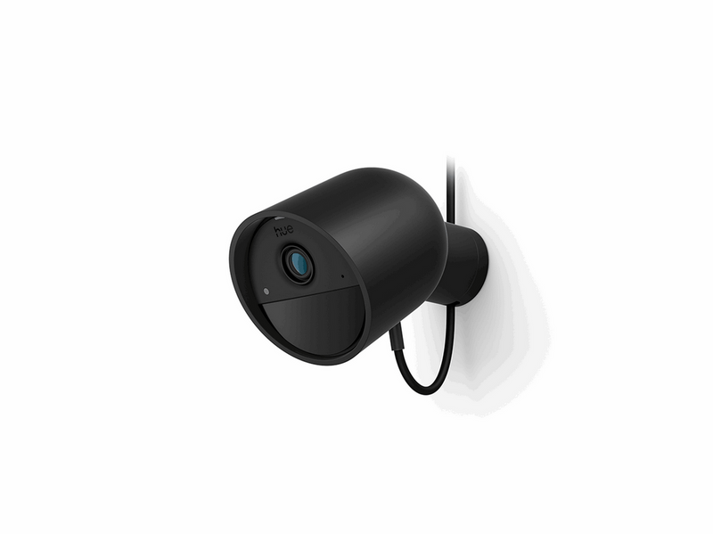 Philips Hue Secure 2K wired camera - black