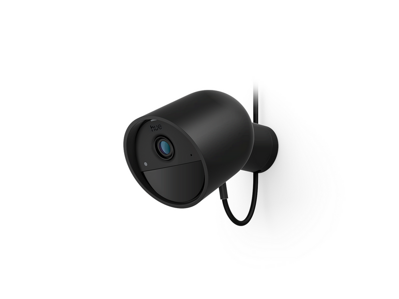Philips Hue Secure 2K wired camera - black