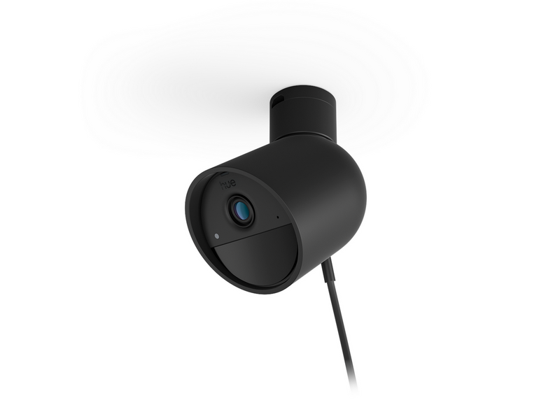 Philips Hue Secure 2K wired camera - black
