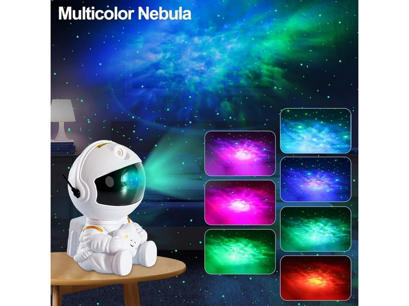 Pro Sternlampe - sitzender Astronaut - Nebula