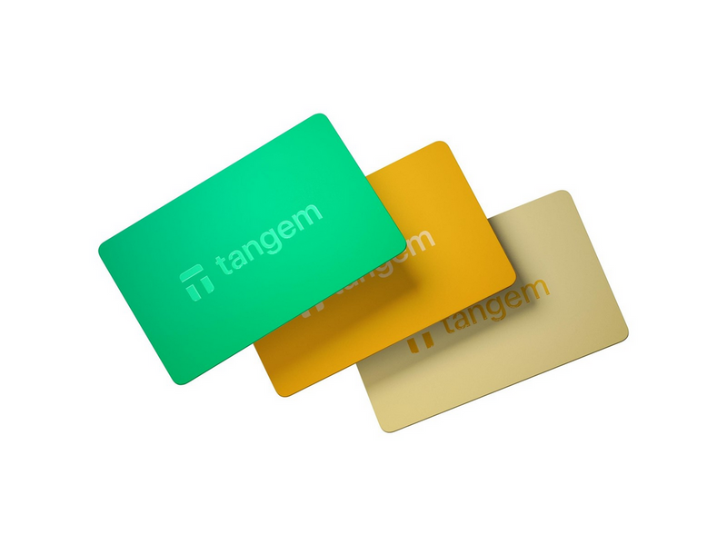 Tangem Wallet - 3-card set - Sun Drop