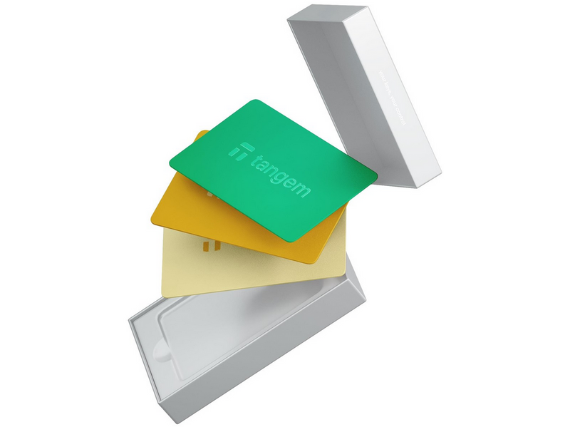 Tangem Wallet - 3-card set - Sun Drop