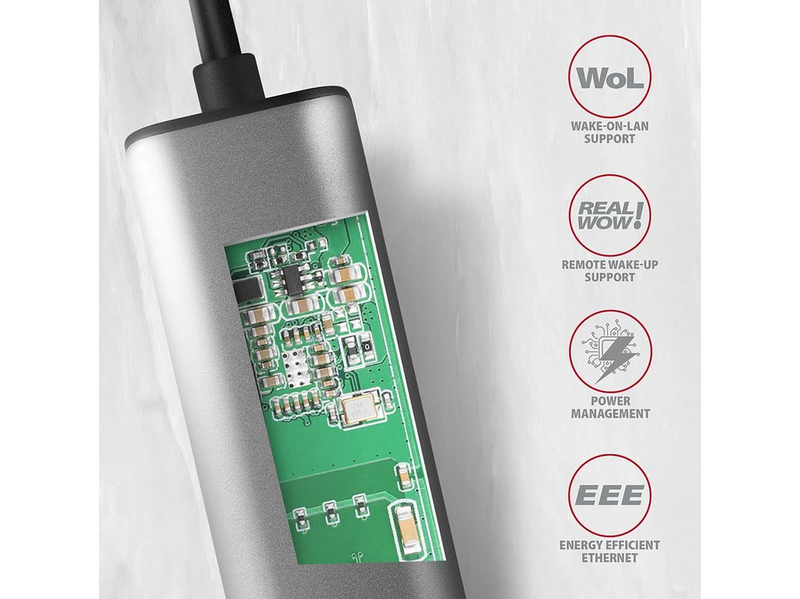 AXAGON 2.5 Gigabit Ethernet USB-A External Network Adapter