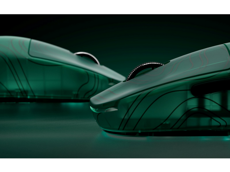 Pulsar X2 CRAZYLIGHT Mini Wireless - RandomFrankP Limited Edition - Gaming Maus (Grün)