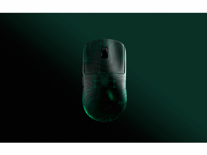 Pulsar X2 CRAZYLIGHT Mini Wireless - RandomFrankP Limited Edition - Gaming Maus (Grün)
