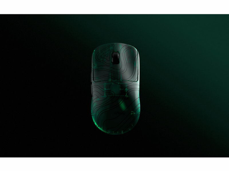 Pulsar X2 CRAZYLIGHT Mini Wireless - RandomFrankP Limited Edition - Gaming Maus (Grün)