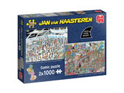 Jan van Haasteren Give us some space & All dressed up (2 × 1000)