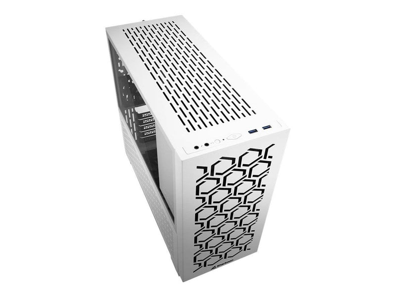 Sharkoon MS-Y1000 - microATX - Gehäuse - Tower - Weiß
